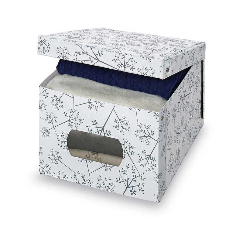 Caja guarda ropa vinilo xl bon ton 42x50x31cm Caja guarda ropa vinilo xl bon ton 42x50x31cm