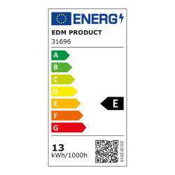 Regleta led 13 w 1150 lm 4000 k luz dia 83.8 x 2.2 x 3.6 cm