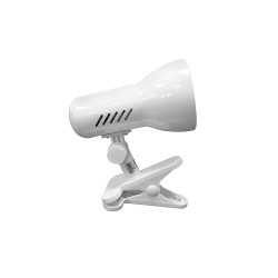 Foco con pinza modelo galaxy e27 60 w color blanco