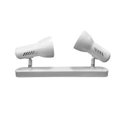 Foco 2 elementos modelo galaxy e27 60 w color blanco