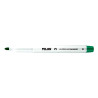 Caja de 12 rotuladores verdes ø3,7mm para pizarra blanca milan