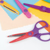 Blister con tijeras zig-zag con 4 hojas intercambiables 16cm milan