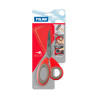 Blister con tijeras de oficina rojas 19cm milan