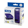 Perforadora para papel azul milan