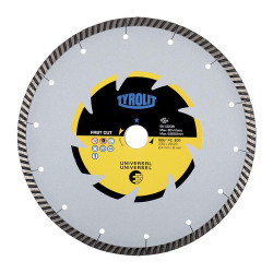 Disco diamantado c3r ø230x2,4x22,23 dcub2-fc tyrolit