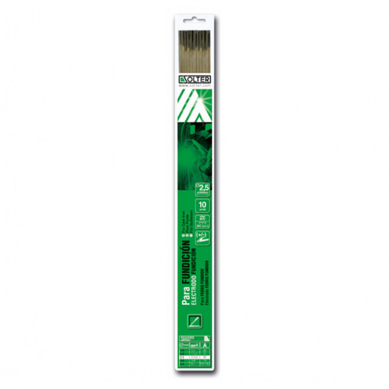 Electrodo para fundición enici ø2,5mm (blister 10 unid.) solter Electrodo para fundición enici ø2,5mm (blister 10 unid.) solter
