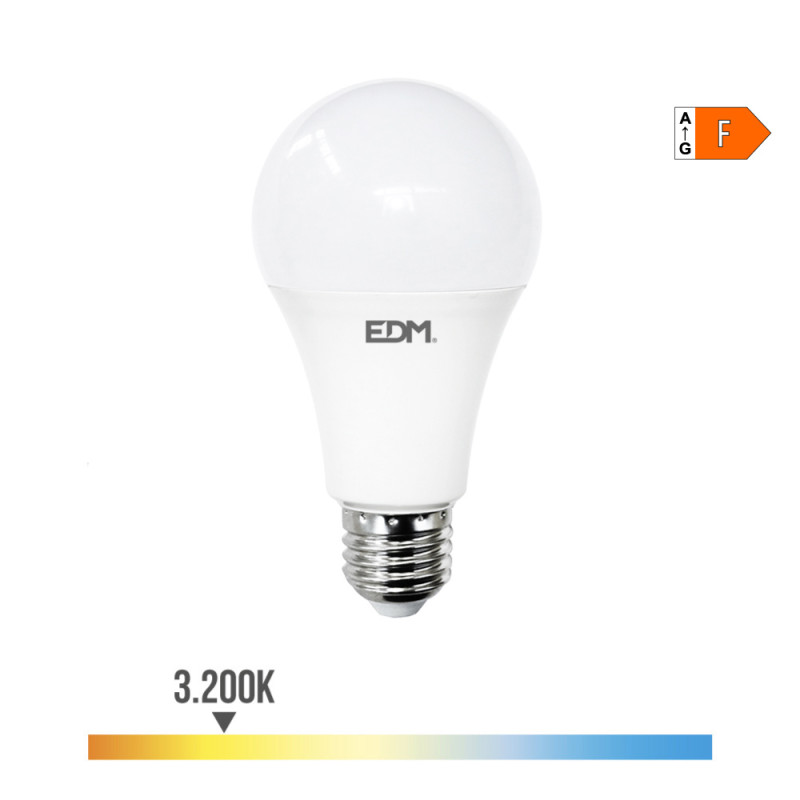 Bombilla standard led e27 24 w 2600 lm 3000 k luz calida ø7 x 13,6 cm Bombilla standard led e27 24 w 2600 lm 3000 k luz calida ø7 x 13,6 cm