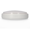 Aplique led circular 18 w 1950 lm 4000 k luz dia ip54 ø21 x 5,7 cm