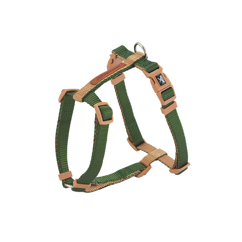 Arnes verde-beige forest-british x-trm doble premium 45-75x2cm nayeco Arnes verde-beige forest-british x-trm doble premium 45-75x2cm nayeco