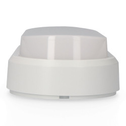 Aplique led oval 18 w 1950 lm 4000 k luz dia ip54 23 x 10,5 x 5,7 cm