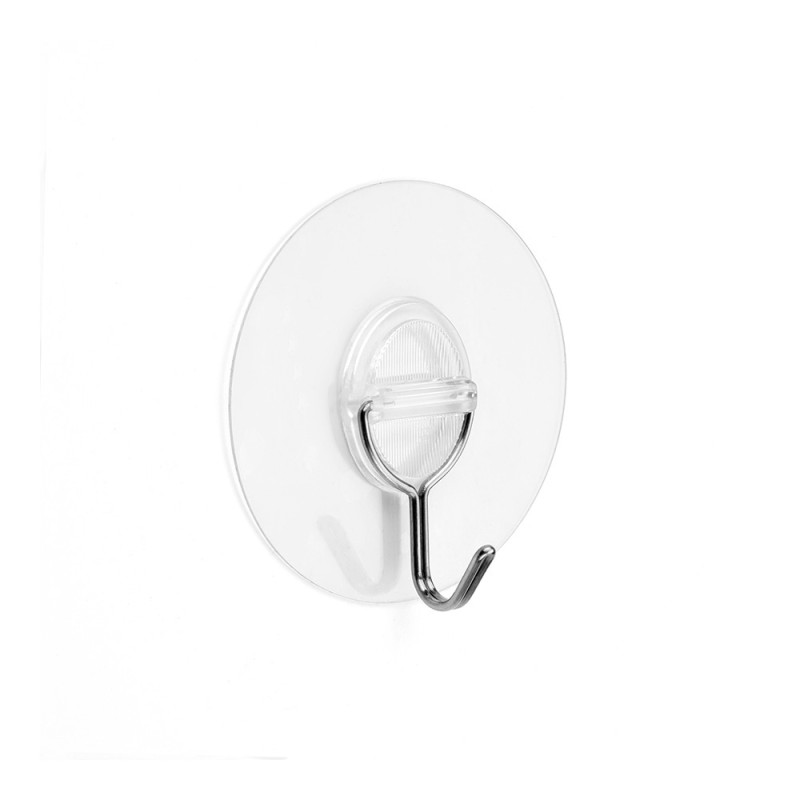 Colgador adherente reutilizable con gancho móvil transparente. 1292-0 inofix Colgador adherente reutilizable con gancho móvil transparente. 1292-0 inofix