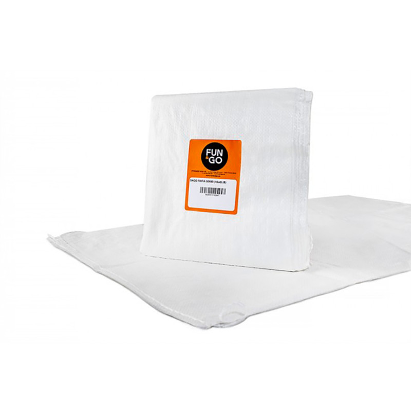 Pack 10 unid. saco de rafia 60x100cm fun & go Pack 10 unid. saco de rafia 60x100cm fun & go