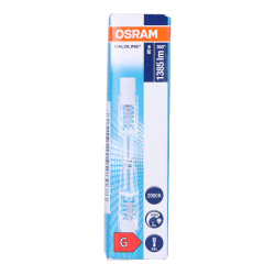 Bombilla halogena lineal 78 mm haloline 80 w 220 v (equ. 100w) osram