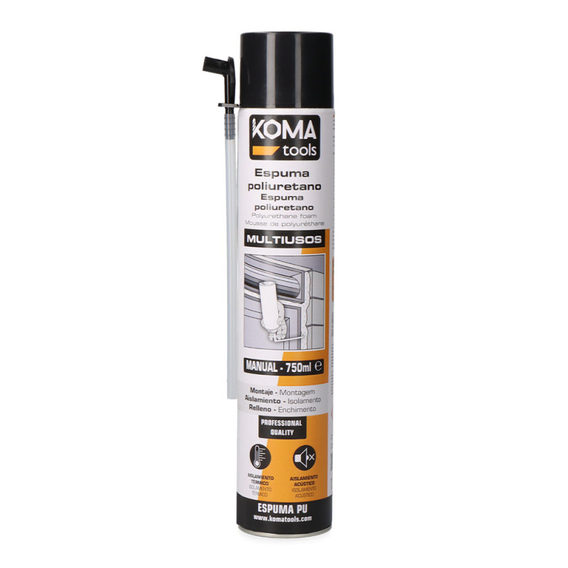 Espuma poliuretano 750 ml Espuma poliuretano 750 ml