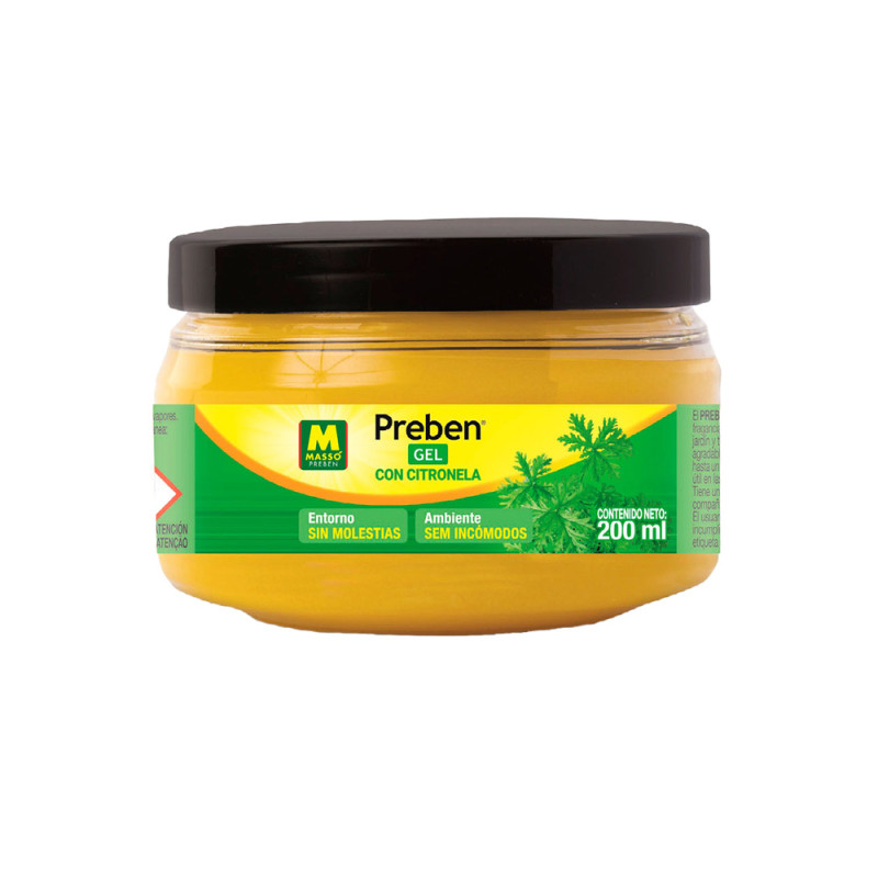 Gel con citronela 200ml preben 231267 massó Gel con citronela 200ml preben 231267 massó