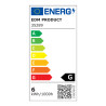 Bombilla dicroica led regulable gu10 6 w 500 lm 3200 k luz calida ø5 x 5,5 cm