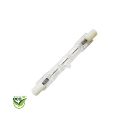 Bombilla halogena lineal 78 mm "energy saver" 80 w 220 v (equ. 100 w)