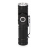 Linterna mini led 8w 450 lm. cuerpo aluminio, cabezal direccionable. recargable
