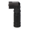 Linterna mini led 8w 450 lm. cuerpo aluminio, cabezal direccionable. recargable