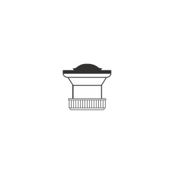 Valvula de lavabo ø70mm sin cadena, con tapon 1" - 1/2"