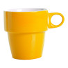 Juego de 6 tazas con soporte colores surtidos