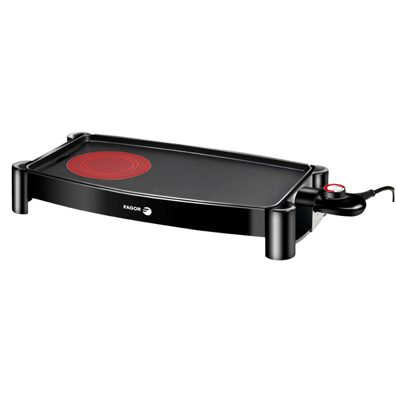 Plancha antiadherente 2200w con hot zone fagor 54x27x9cm Plancha antiadherente 2200w con hot zone fagor 54x27x9cm