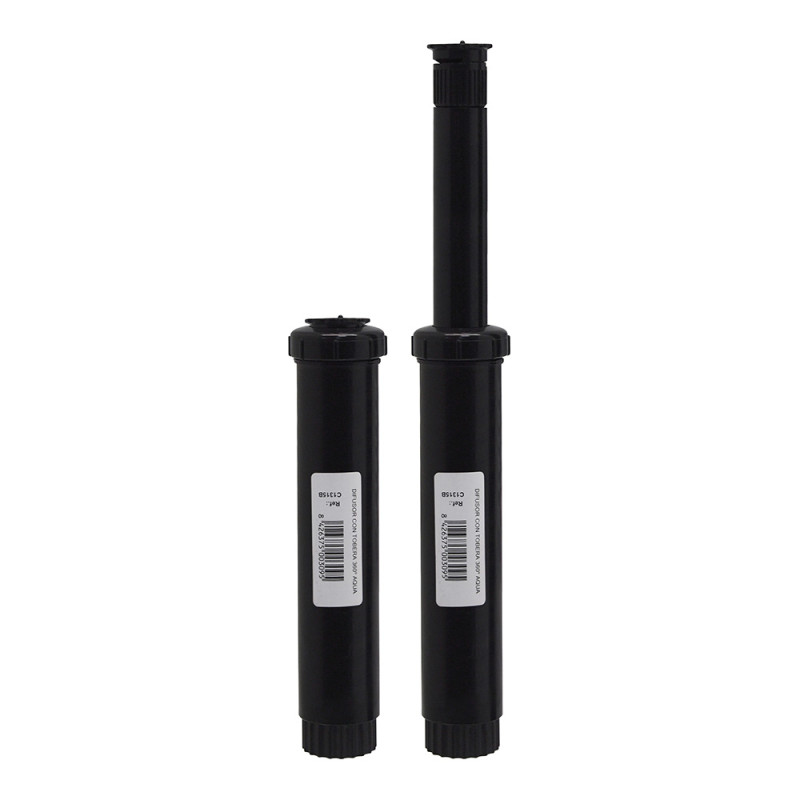 Difusor con tobera (emergente) 10cm 360° alcance de 4 a 4,5m aqua basic Difusor con tobera (emergente) 10cm 360° alcance de 4 a 4,5m aqua basic