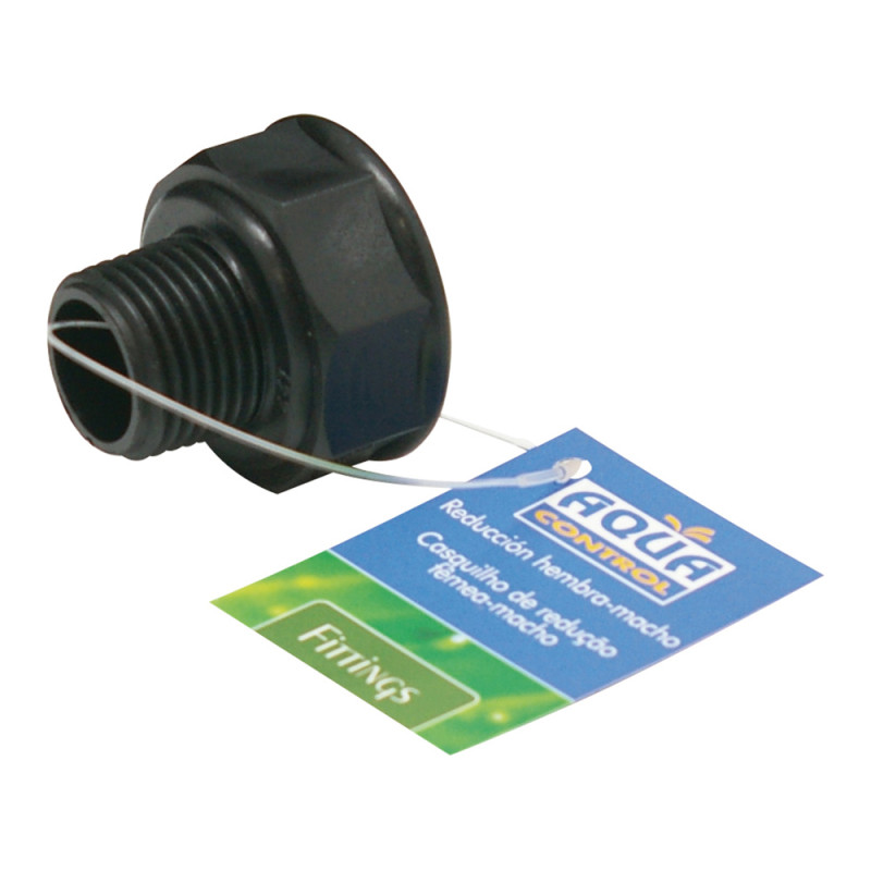 Reducción hembra-macho. 1"x3/4" aqua control Reducción hembra-macho. 1"x3/4" aqua control