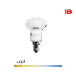 Bombilla reflectora led r50 e14 5 w 400 lm 3200 k luz calida ø 50 x 86 mm