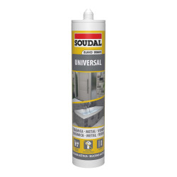 Silicona universal blanca 280 ml