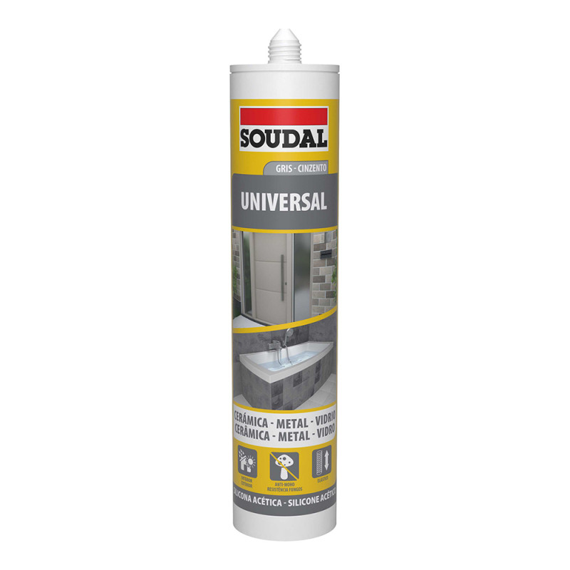 Silicona universal gris 280 ml Silicona universal gris 280 ml