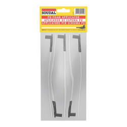 Blister 5 canulas para espuma pu