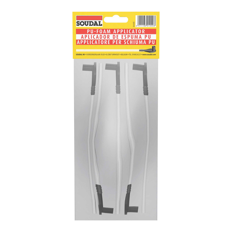 Blister 5 canulas para espuma pu Blister 5 canulas para espuma pu