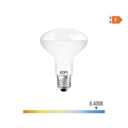Bombilla reflectora led r90 e27 12 w 1154 lm 6400 k luz fria ø9 x 12,1 cm