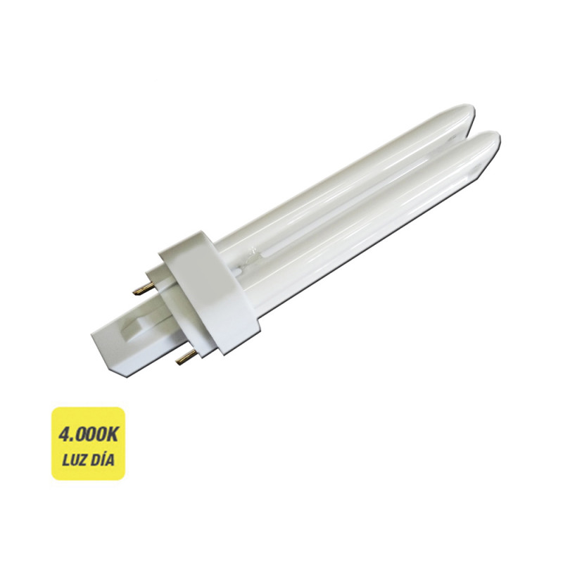 Bombilla bajo consumo g24d-3 2-pins 26 w 1750 lm 4000 k luz dia 169 mm Bombilla bajo consumo g24d-3 2-pins 26 w 1750 lm 4000 k luz dia 169 mm