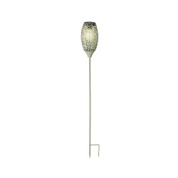 Antorcha solar led blanco calido ø11x94cm 5 leds colores/modelos surtidos