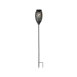 Antorcha solar led blanco calido ø11x94cm 5 leds colores/modelos surtidos