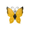 Figura luz solar metalica con forma de mariposa 17,8 x 6 x 4 cm colores surtidos