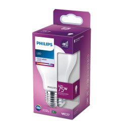 Bombilla standard led e27 8,5 w 1.055 lm 4000 k luz dia ø6 x 10,4 cm