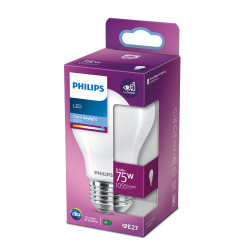 Bombilla standard led e27 8,5 w 1.055 lm 6500 k luz fria ø6 x 10,4 cm