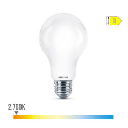 Bombilla standard led e27 13 w 2000l m 2700 k luz calida ø7 x 12,1 cm