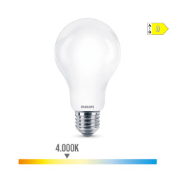 Bombilla standard led e27 13 w 2000 lm 4000k luz dia ø7 x 12,1 cm