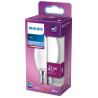 Bombilla vela led e14 4,3 w 470 lm 6500 k luz fria ø3,5 x 9,7 cm