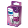 Bombilla esferica led e27 4,3 w 470 lm 4000 k luz dia ø4,5 x 7,8 cm