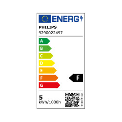 Bombilla esferica led e14 4,3 w 470 lm 6500 k luz fria ø4,5 x 8,2 cm