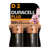 Pila alkalina plus power d - lr20 1,5v (blister 2 uds) ø34,2 x 61,5 mm