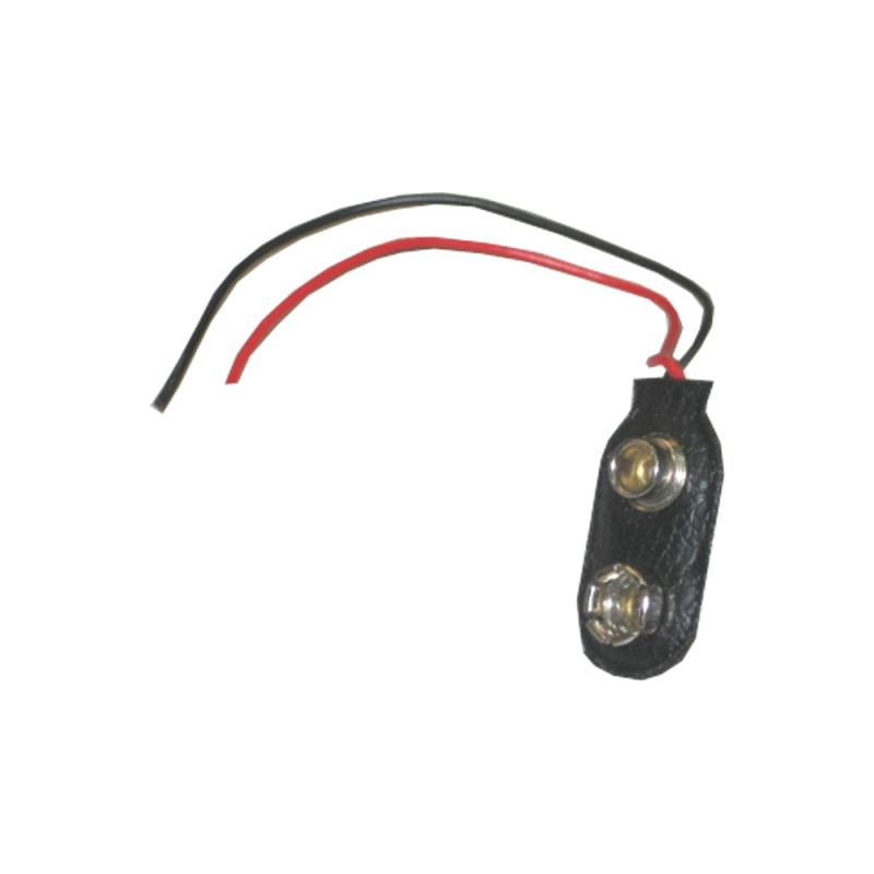 Porta pila con cable 9v (sin pila) Porta pila con cable 9v (sin pila)