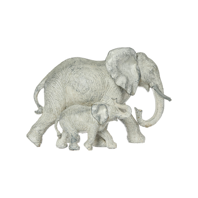 Elefante decorativo de resina colores surtidos 12x22,5x15,5cm Elefante decorativo de resina colores surtidos 12x22,5x15,5cm