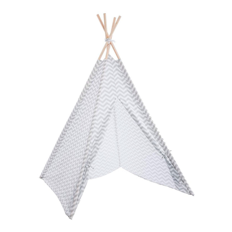Tipi gris con funda de almacenaje 160x120x120cm Tipi gris con funda de almacenaje 160x120x120cm