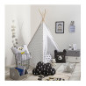 Tipi gris con funda de almacenaje 160x120x120cm